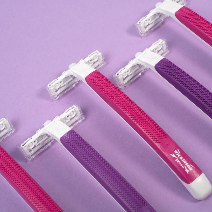 Wilkinson Sword Intuition Essentials Extra 2 Kadın Çift Bıçaklı Tıraş Bıçağı - 10+5 Paket - 5