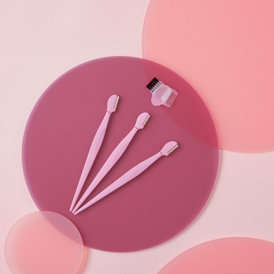 Wilkinson Sword Intuition Kaş Şekillendirme Seti – 3 Kaş Usturası + 1 Fırça & Tarak Aparatı - 3