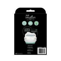 Wilkinson Sword Intuition Sabunlu 4 Bıçaklı Tıraş Bıçağı Sapı + 3 Yedek Başlık - 2