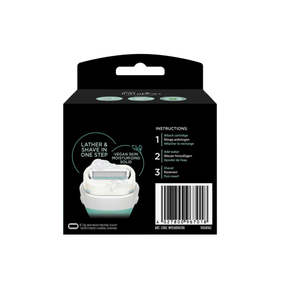 Wilkinson Sword Intuition Sensitive Care Kendinden Sabunlu Kadın Tıraş Bıçağı Kartuşu | XXL 6 Yedek Başlık - 2