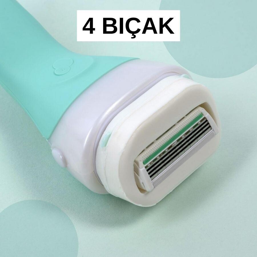 Wilkinson Sword Intuition Sensitive Care Kendinden Sabunlu Kadın Tıraş Bıçağı Kartuşu | XXL 6 Yedek Başlık - 5