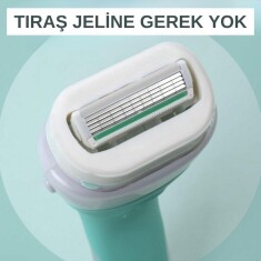 Wilkinson Sword Intuition Sensitive Care Kendinden Sabunlu Kadın Tıraş Bıçağı Kartuşu | XXL 6 Yedek Başlık - 6