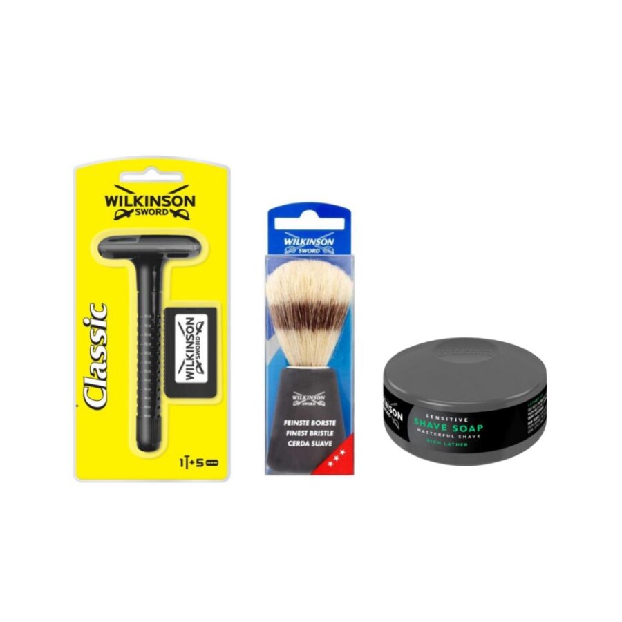 Wilkinson Sword Klasik Tıraş Bıçağı Seti - 1