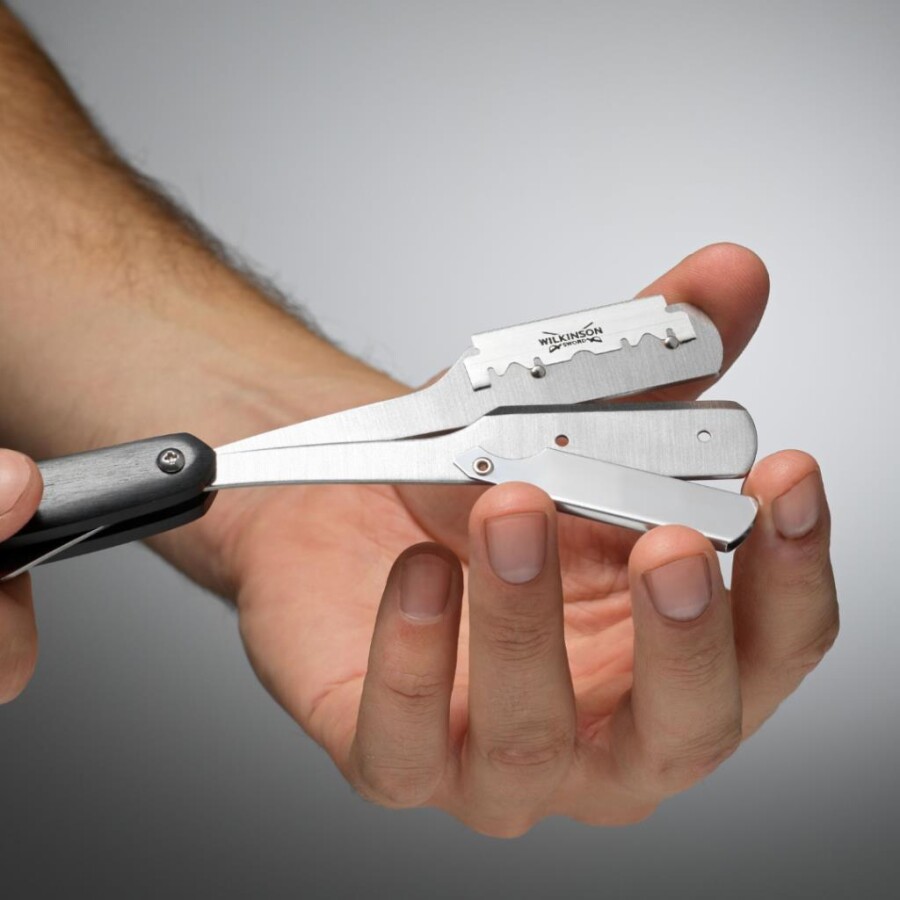 Wilkinson Sword The Pioneer Cut Throat Ustura – Ahşap Saplı Klasik Tıraş Usturası + 5 Yedek Bıçak - 6