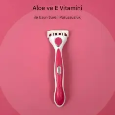 Wilkinson Sword Quattro Sistem Kadın Tıraş Bıçağı Vakumlu Tutma Aparatı İle Birlikte - 3