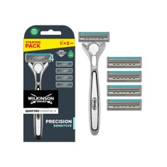 Wilkinson Sword Quattro Tıraş Bıçağı 1 Sap + 5 Yedek Kartuş - 2