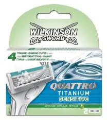 Toptan Wilkinson Sword Quattro Titanium Sensitive 2 Yedek Kartuş - Wilkinson Sword