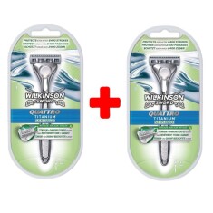 Wilkinson Sword Quattro Titanium Sistem Erkek Tıraş Bıçağı - 1