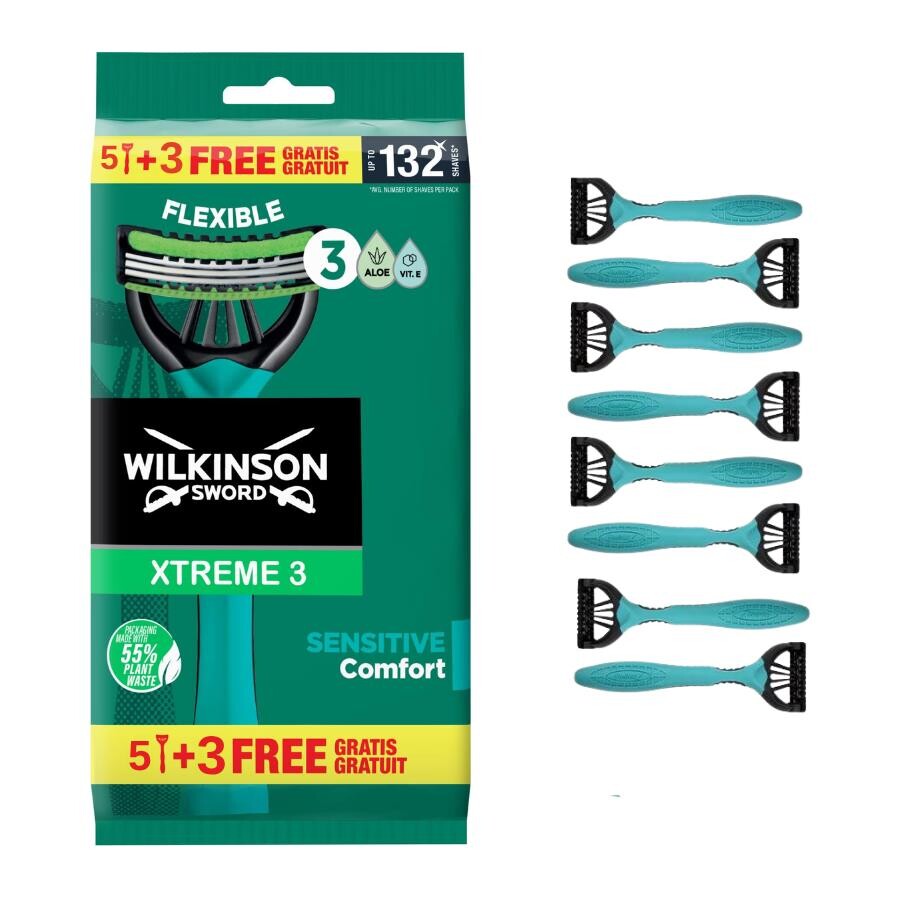 Wilkinson Sword Sensitive Comfort Erkek Tıraş Bıçağı - 8’li - 3