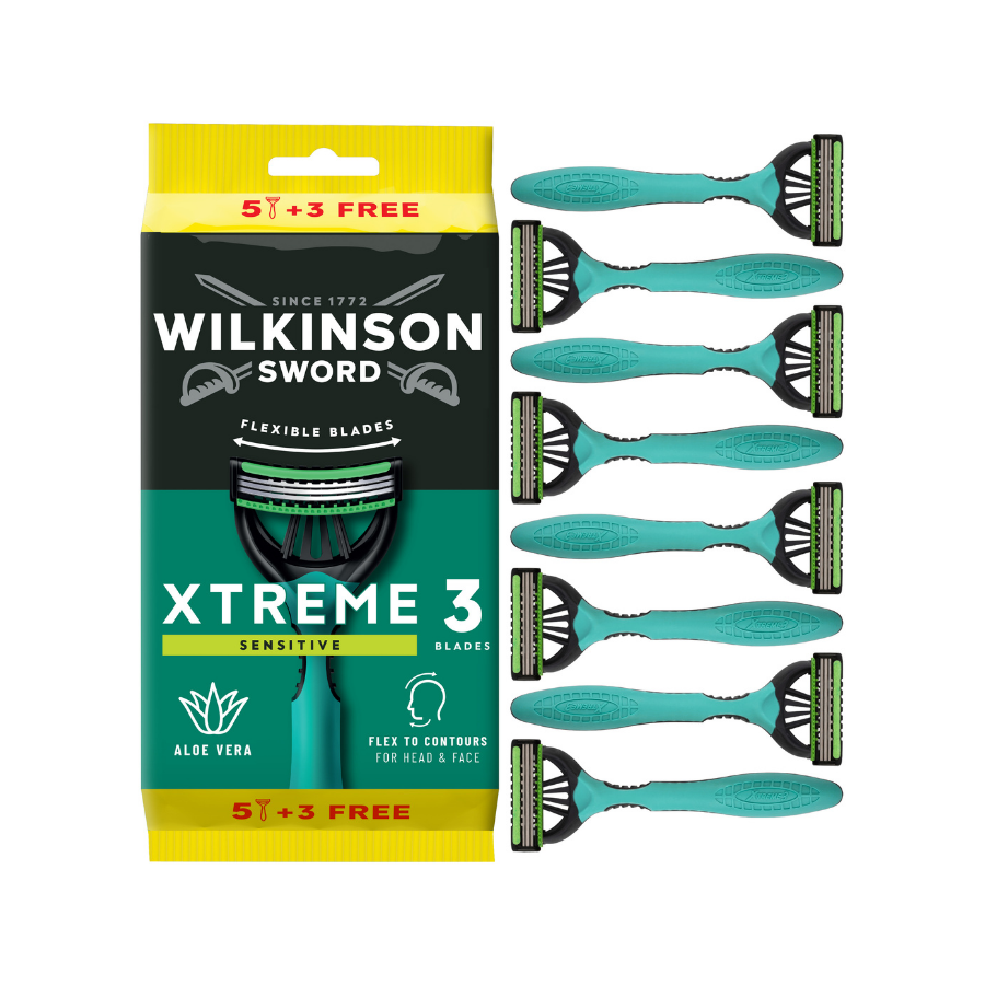 Wilkinson Sword Xtreme 3 Erkek Tıraş Bıçağı - 5+3 - 2