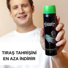 Wilkinson Sword Sensitive Erkek Tıraş Jeli 200 ml - Alkol İçermez, Hassas Ciltler - 4