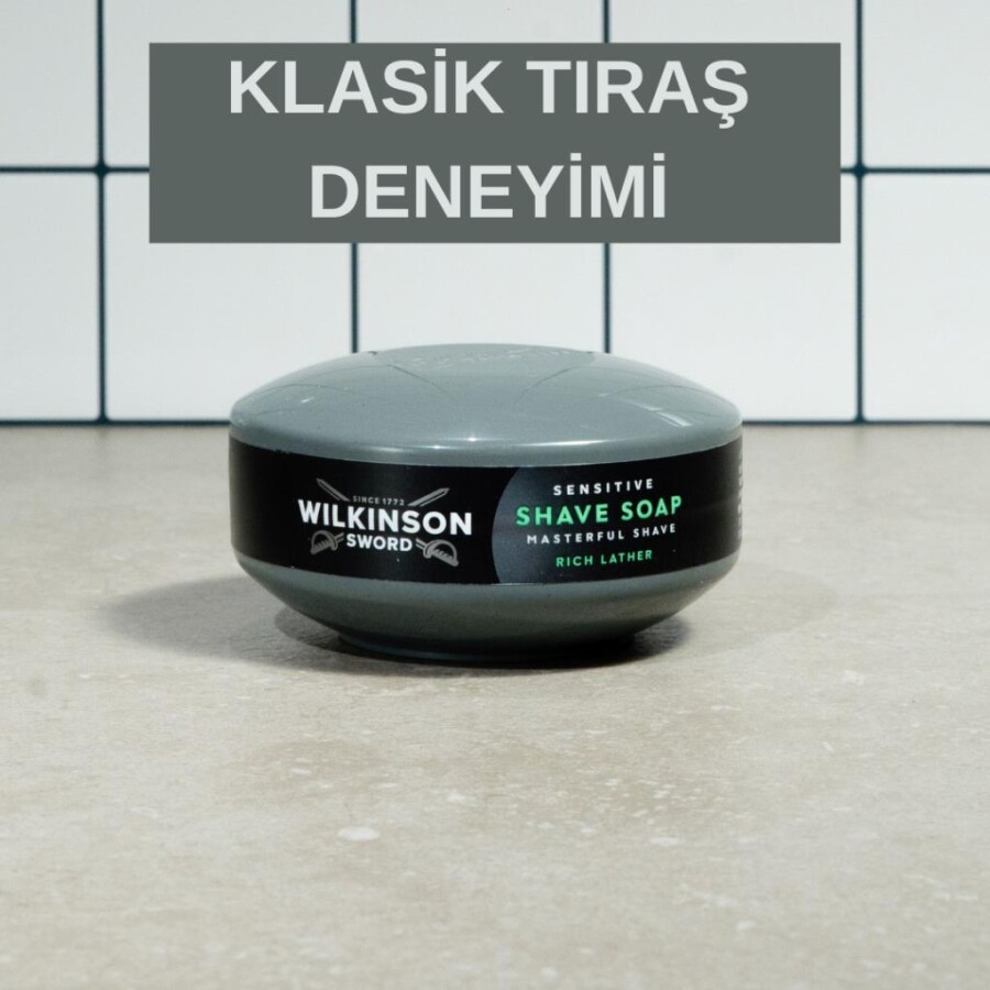 Wilkinson Sword Sensitive Tıraş Kase Sabunu - 125g - 4
