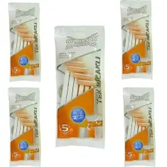 Wilkinson Sword Tek Bıçaklı Erkek Kullan At Tıraş Bıçağı 5 x 5 Adet - 1
