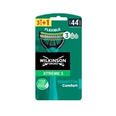 Wilkinson Sword Xtreme 3 Sensitive 3+1 Erkek Kullan At Tıraş Bıçağı - Wilkinson Sword