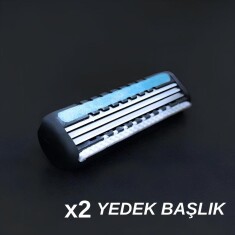 Wilkinson Xtreme 3 - Sistem Tıraş Bıçağı Sapı + 2 Yedek Başlık - 2
