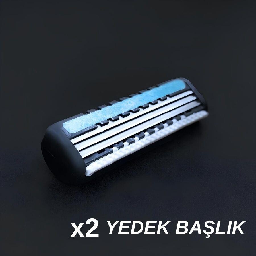 Wilkinson Xtreme 3 - Sistem Tıraş Bıçağı Sapı + 2 Yedek Başlık - 2
